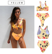 Load image into Gallery viewer, High Waist Sexy Swimsuit