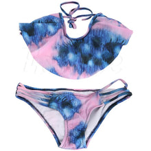 Load image into Gallery viewer, Print Push Up Padded Bikini