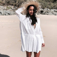 Load image into Gallery viewer, Long Sleeve Beach Dress