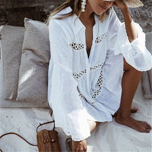Load image into Gallery viewer, Long Sleeve Beach Dress